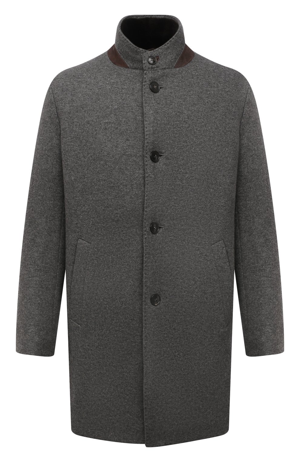 Кашемировое пальто с меховой подкладкой ANDREA CAMPAGNA, арт. 21U259-JER1CNMER, фото 1