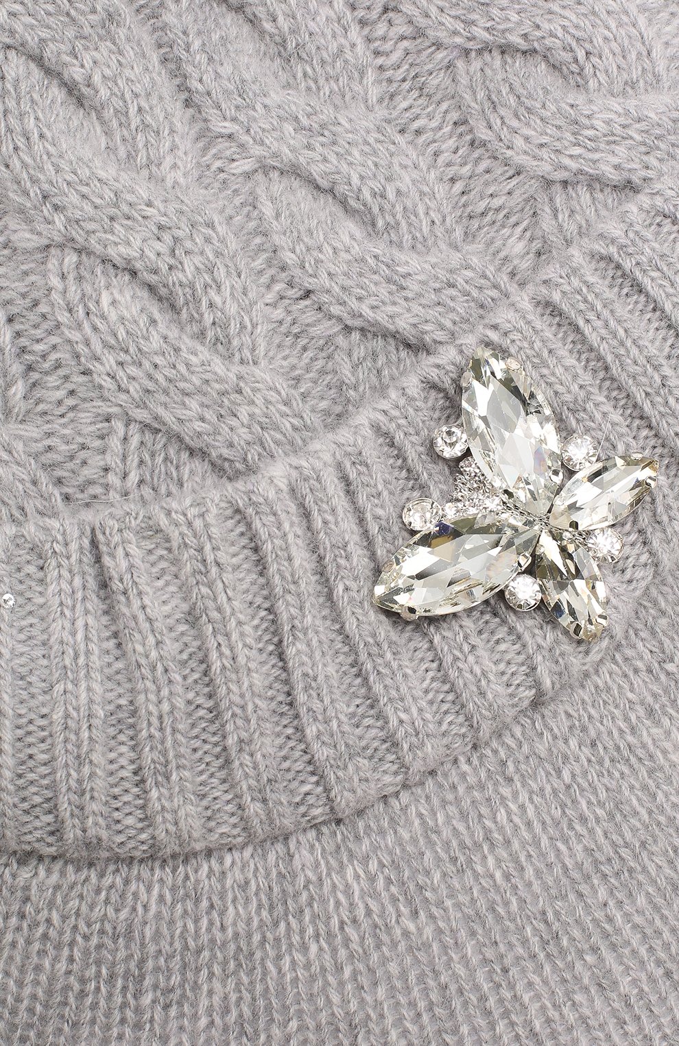 Шерстяная шапка с меховым помпоном IL TRENINO, арт. 19 5649/E0, фото 3