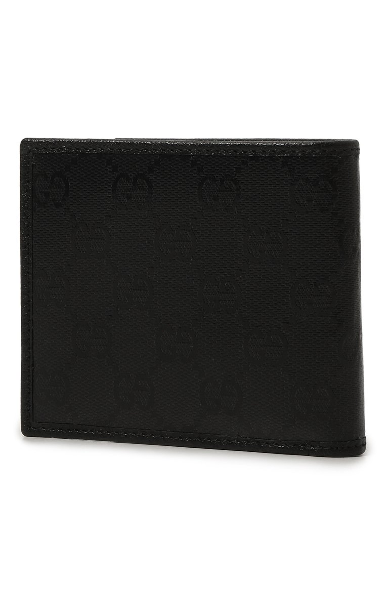 Мужской портмоне GUCCI черного цвета, арт. 760331/FACHH | Фото 2 (Нос: Не проставлено; Материал: Текстиль)