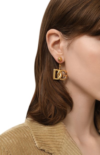 Серьги DOLCE & GABBANA, арт. WEN6P1 W1111/G0LD, фото 2