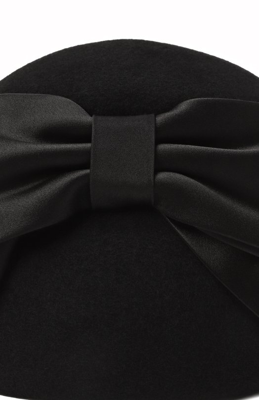 Шерстяная шляпа Valentino 7W2HGA00/LZY Чёрный  7W2HGA00/LZY Фото 3