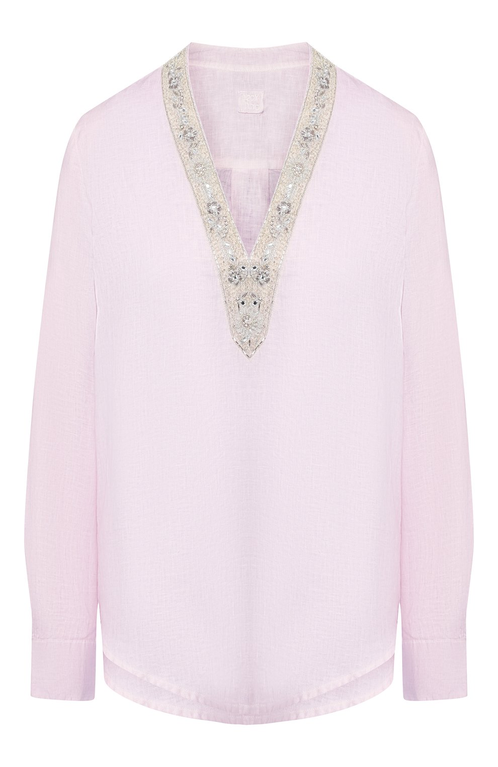 Льняная блузка 120% LINO, арт. P0W1357/D703/F02, фото 1