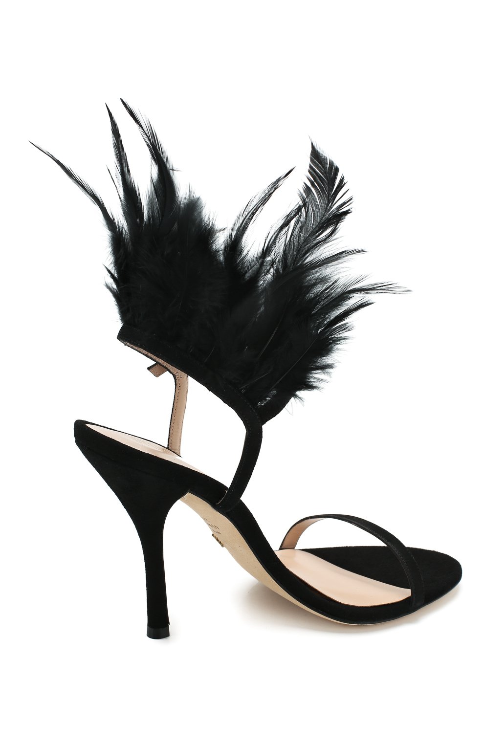 Замшевые босоножки STUART WEITZMAN, арт. S4982, фото 4