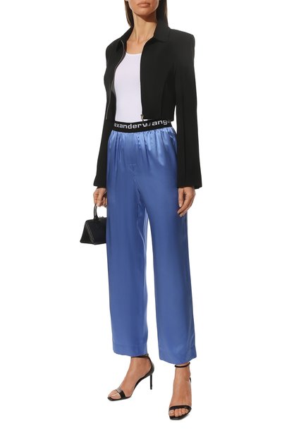 Шелковые брюки ALEXANDERWANG.T, арт. 4WC2214076, фото 2
