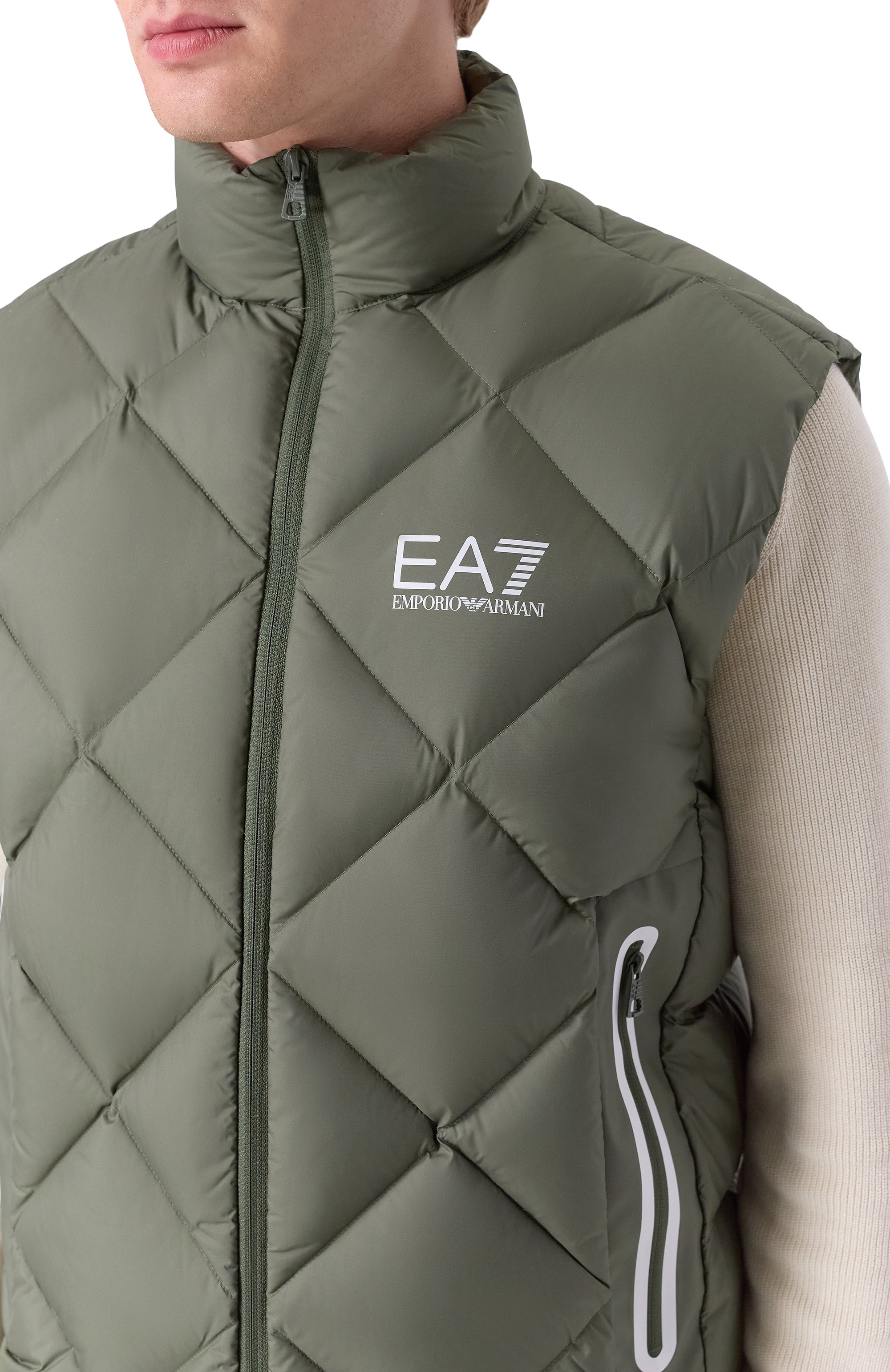 Пуховый жилет EA7, арт. 7M001002/AF15923, фото 5