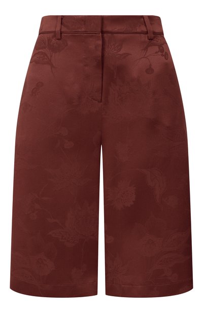 Женские шелковые шорты MVST, арт. M26.2PW.T043/F126 FL0RAL JACQUARD