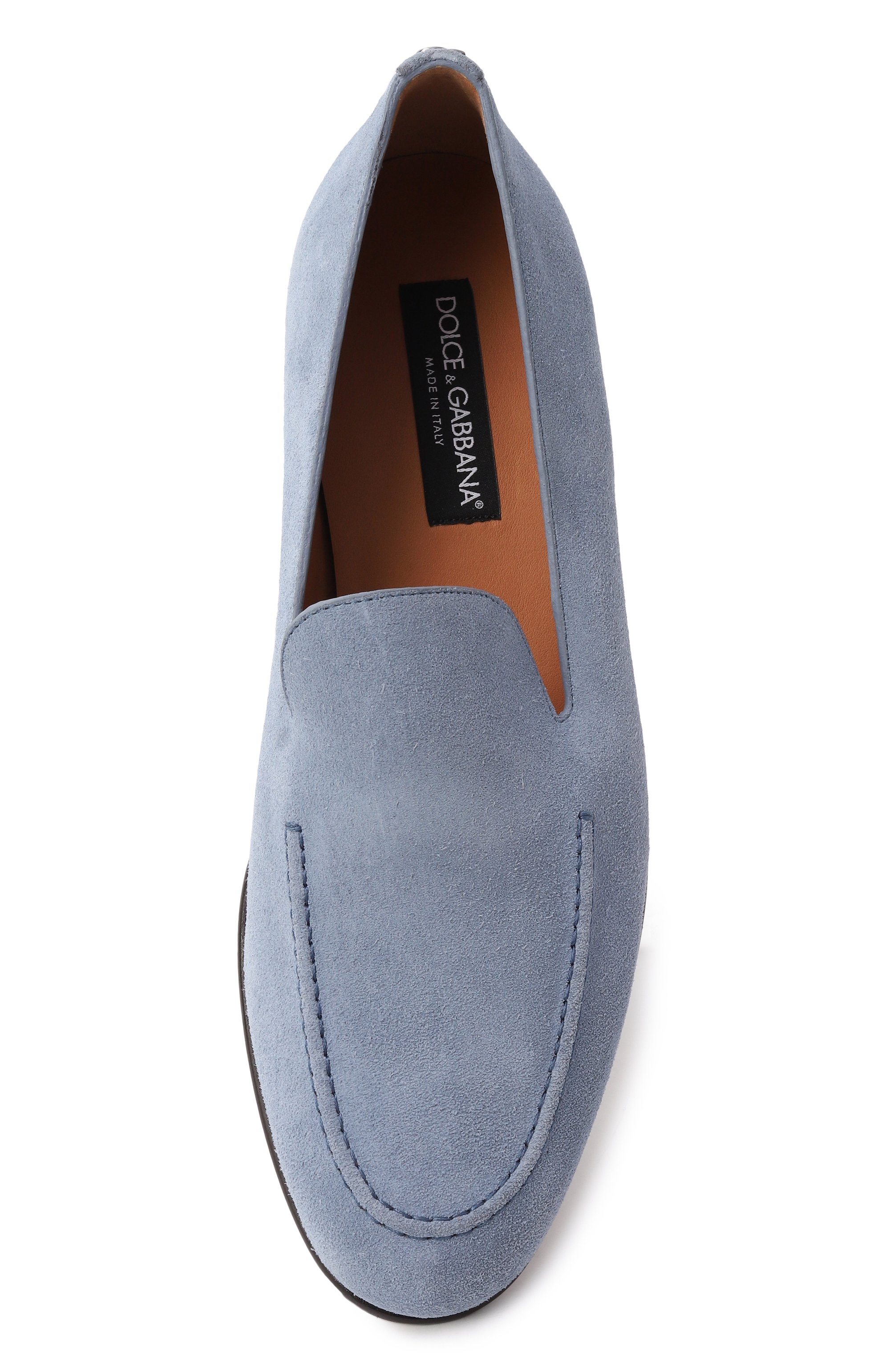 Замшевые лоферы dg classic DOLCE & GABBANA, арт. A50716/AT441, фото 6