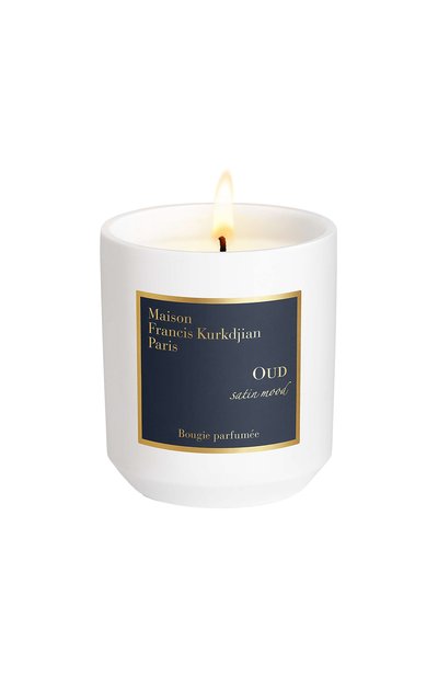 Парфюмированная свеча oud satin mood (280g) MAISON FRANCIS KURKDJIAN, арт. 2023126