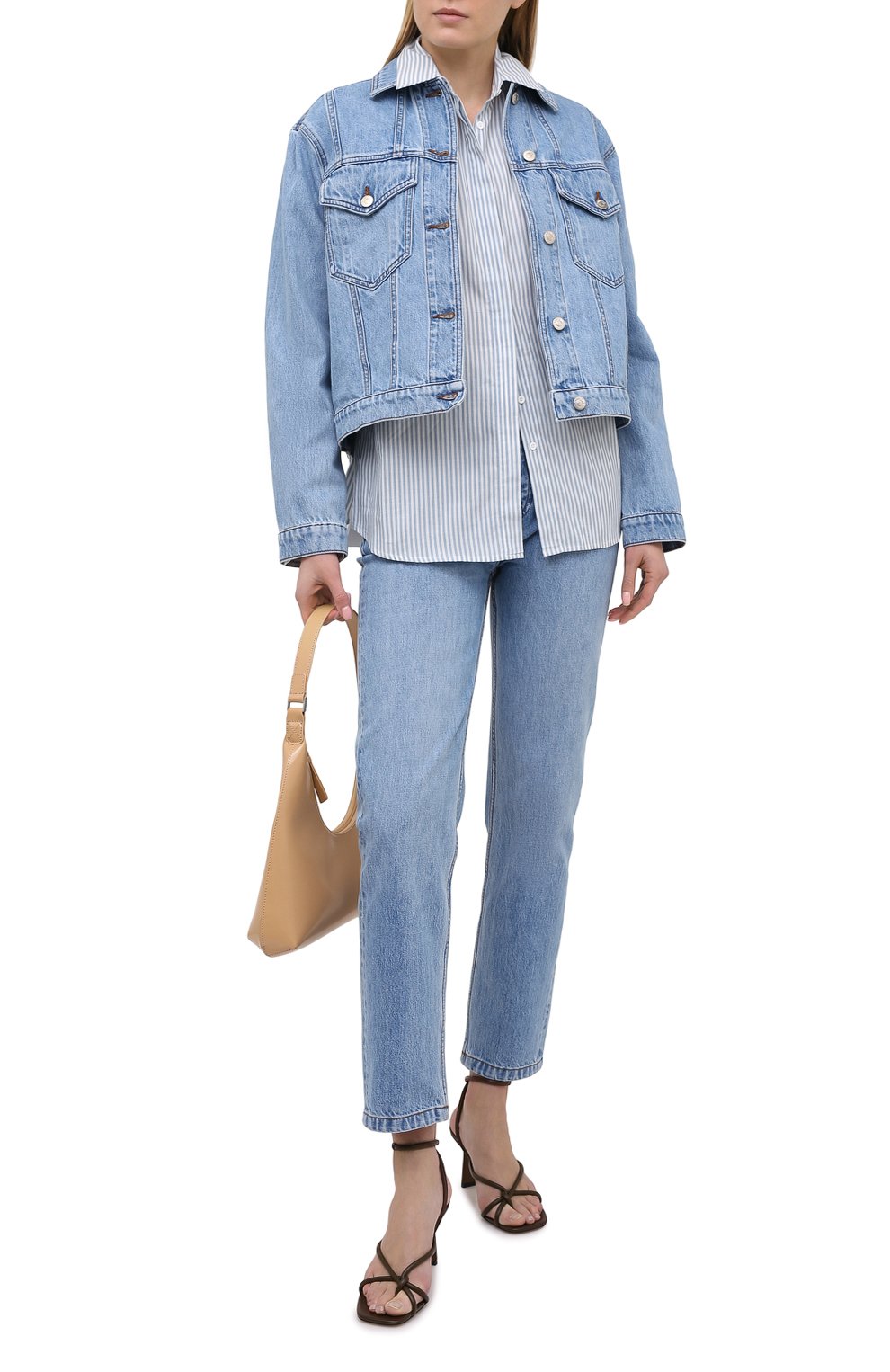 Куртка NANUSHKA, арт. MAREN_LIGHT BLUE_RIGID DENIM, фото 2