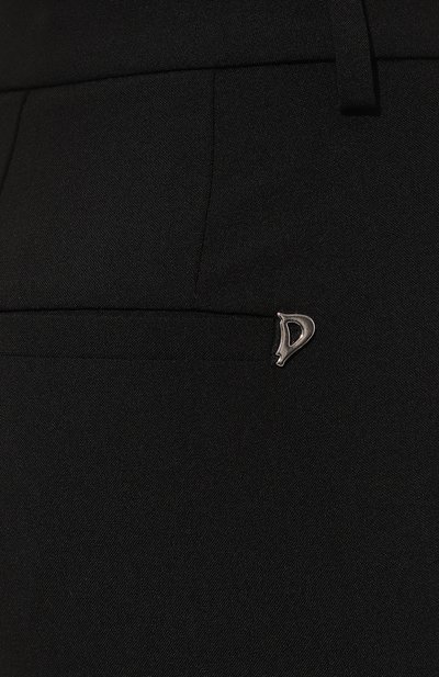 Брюки DONDUP черного цвета по цене 47000 руб., арт. DP726/TS0009D XXX, фото 5 Брюки DONDUP, арт. DP726/TS0009D XXX, фото 5
