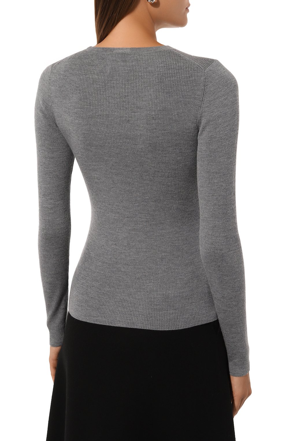 Шерстяной пуловер ALLUDE, арт. 245/64004, фото 4