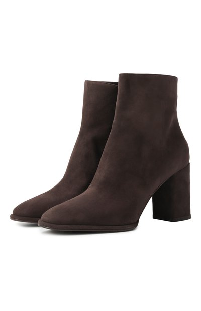 Женские замшевые ботильоны elsa 80 LE SILLA, арт. 7071R080RDPPP0W