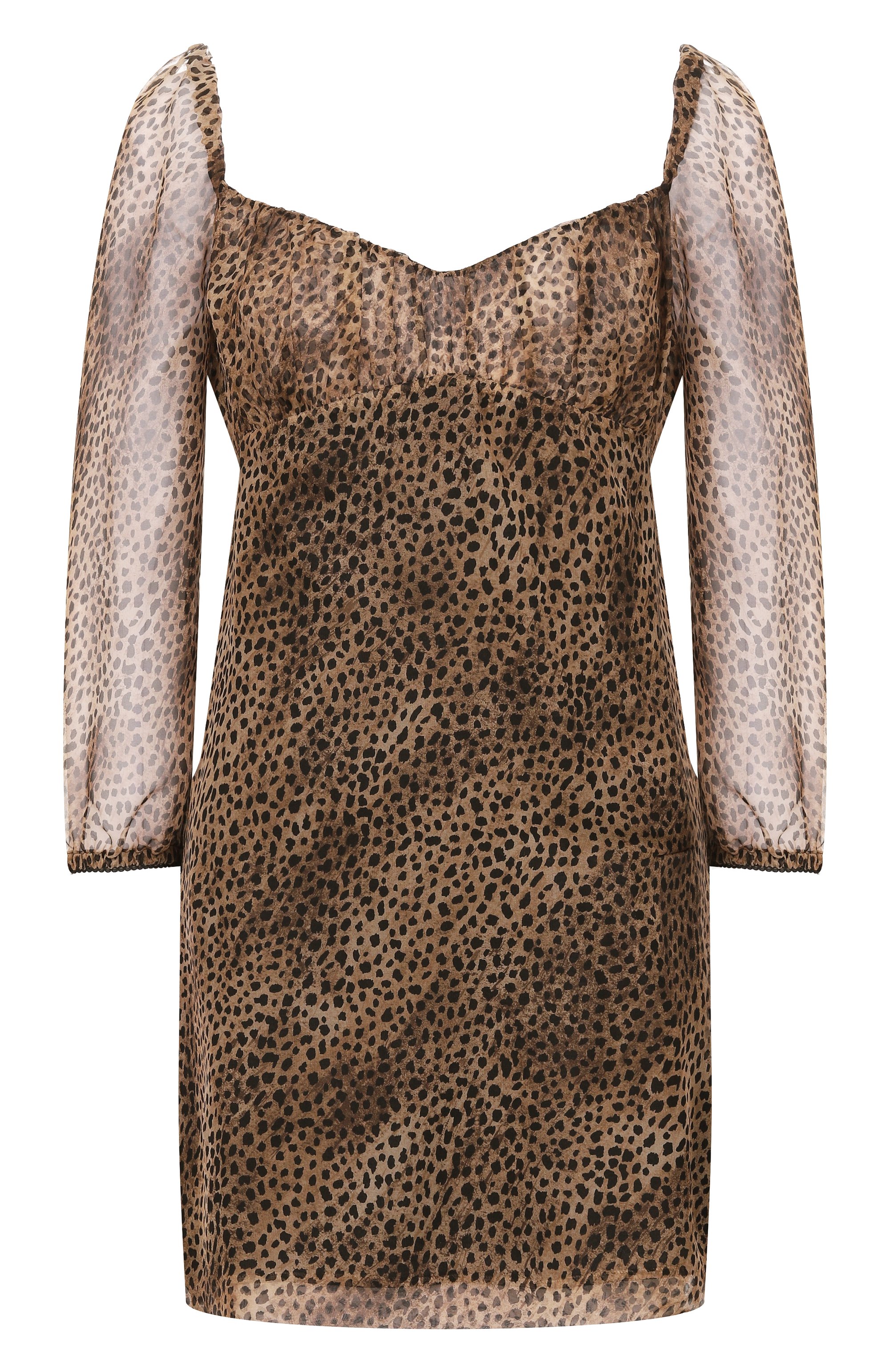 Шелковое платье SAINT LAURENT, арт. 859949/Y7J38, фото 1