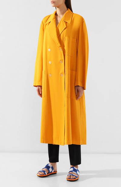 Хлопковый плащ DRIES VAN NOTEN, арт. 191-10232-7290, фото 3