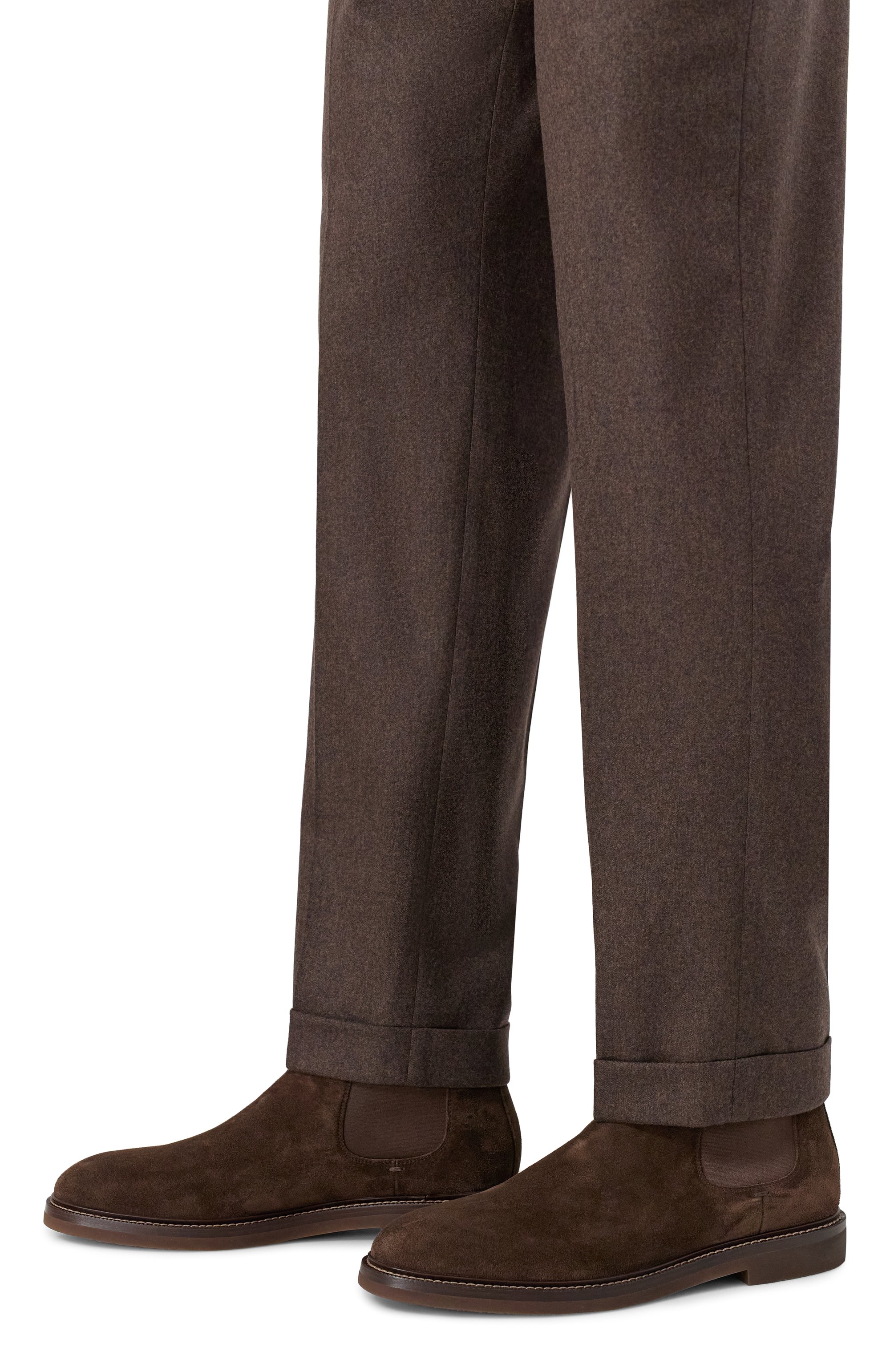 Замшевые челси BRUNELLO CUCINELLI, арт. MZUPEAE818, фото 3