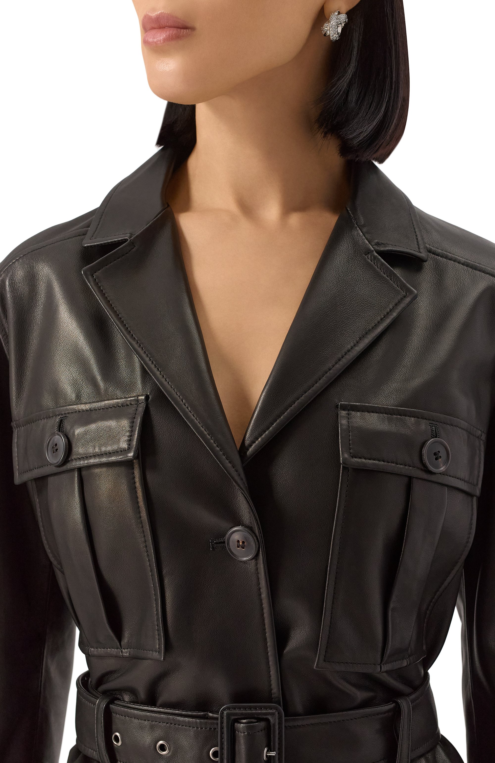 Кожаная куртка MVST, арт. 34405/36-44, фото 5