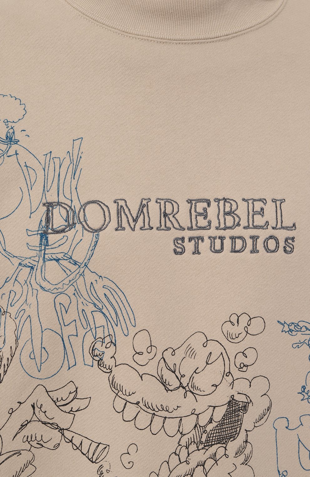 Хлопковый свитшот DOMREBEL, арт. M GIGGLES SWEATSHIRT/SWEATSHIRT, фото 5