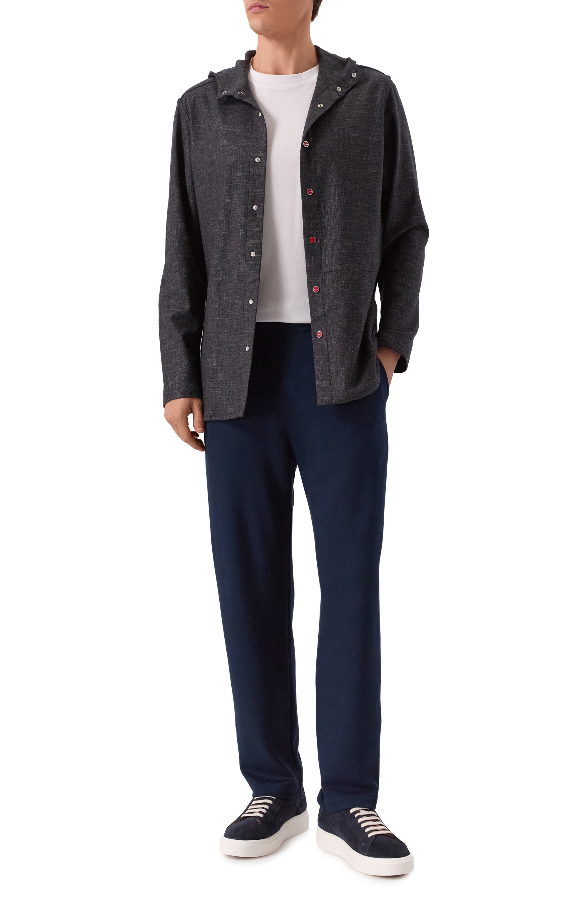 Брюки из вискозы KITON, арт. UMM069201, фото 2