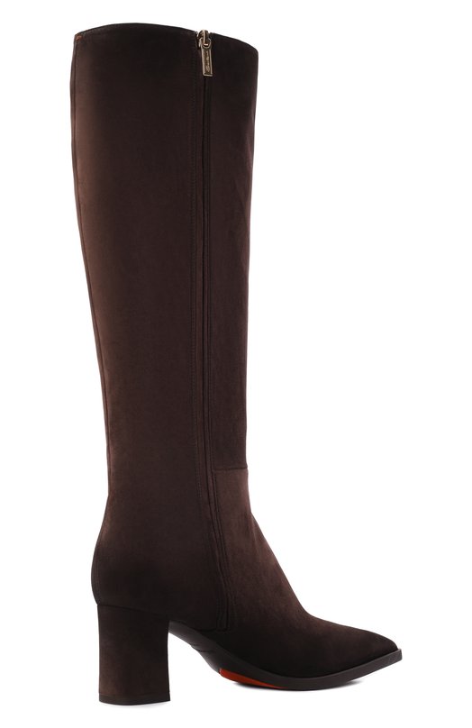 Замшевые сапоги Santoni WSEG71717PC4NAEA Коричневый  WSEG71717PC4NAEA Фото 5