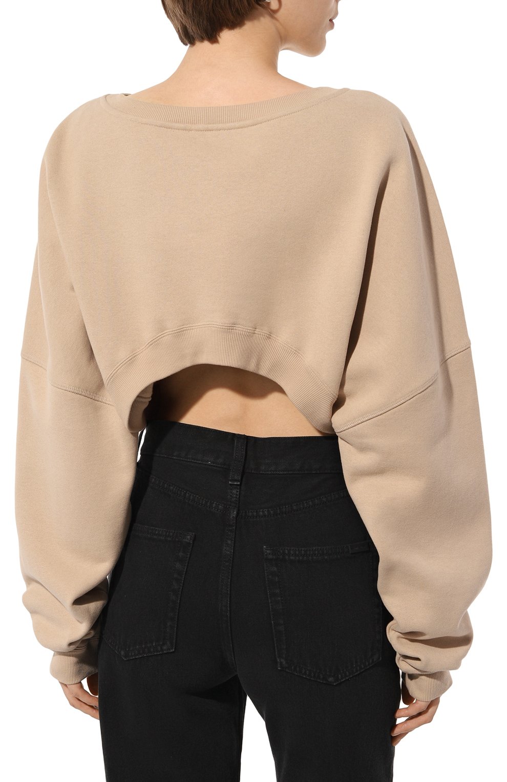 Хлопковый свитшот SAINT LAURENT, арт. 770879/Y36SW, фото 4