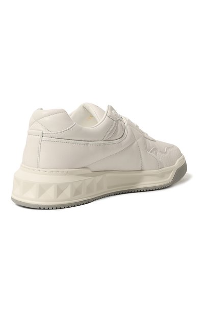 Кожаные кеды one stud VALENTINO, арт. 5Y2S0E71/NWN, фото 5