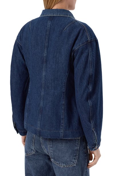 Джинсовая куртка JIL SANDER синего цвета по цене 250000 руб., арт. J02SW0085/J45324, фото 4 Джинсовая куртка JIL SANDER, арт. J02SW0085/J45324, фото 4