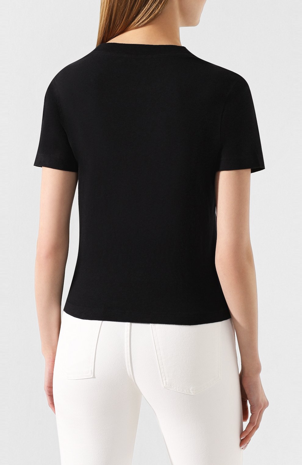 Хлопковая футболка ACNE STUDIOS, арт. AL0116/W, фото 4