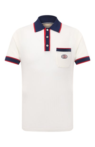 Хлопковое поло GUCCI, арт. 653380/XJDF8, фото 1