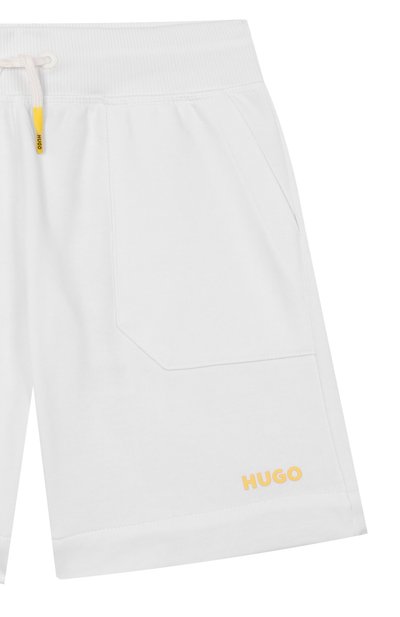 Хлопковые шорты HUGO, арт. G00372, фото 3
