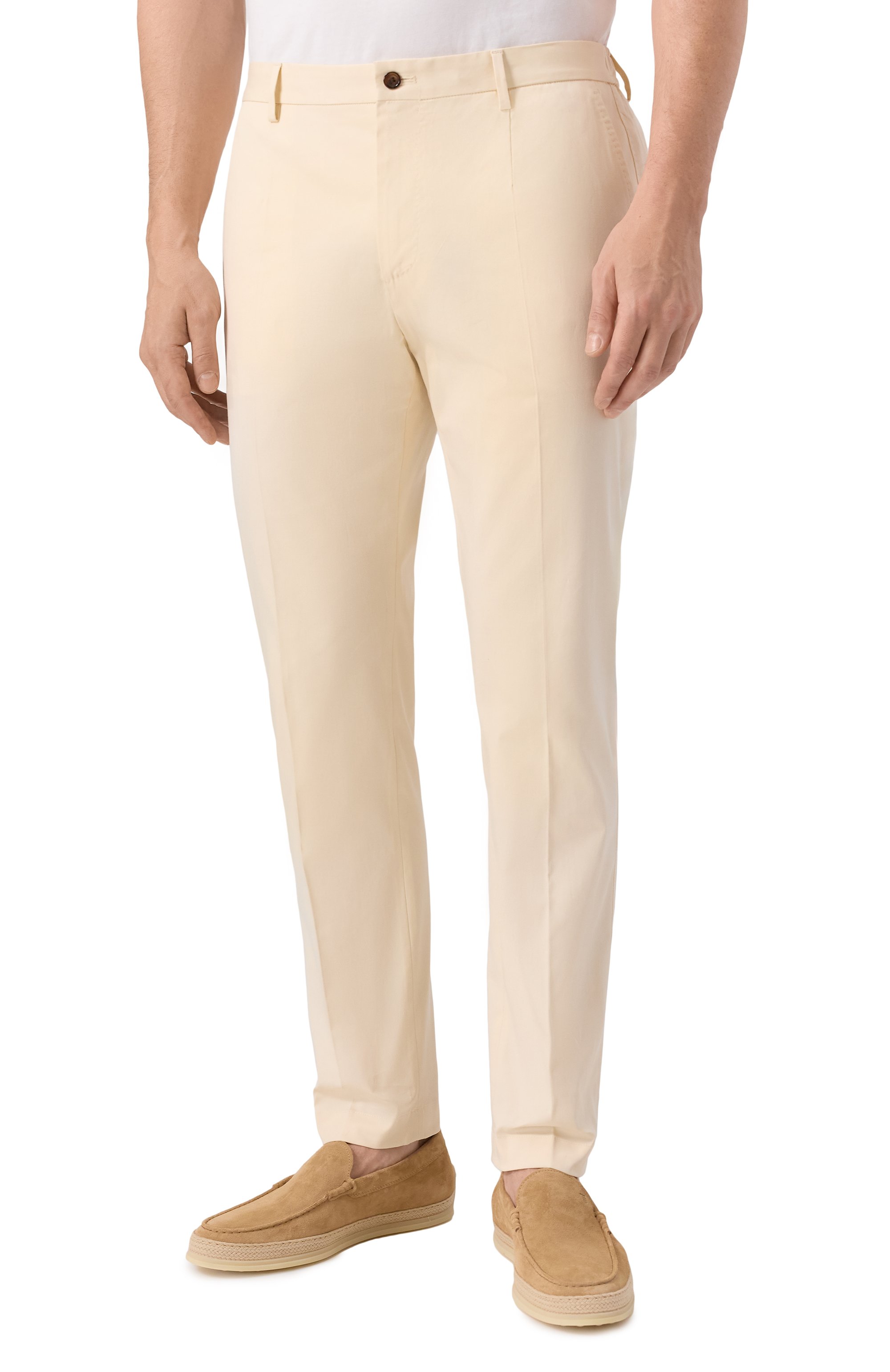 Хлопковые брюки DOLCE & GABBANA, арт. GW13EZ/FUFNV, фото 3