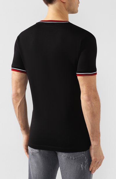 Хлопковая футболка DOLCE & GABBANA, арт. G8KC0Z/G7V0U, фото 4