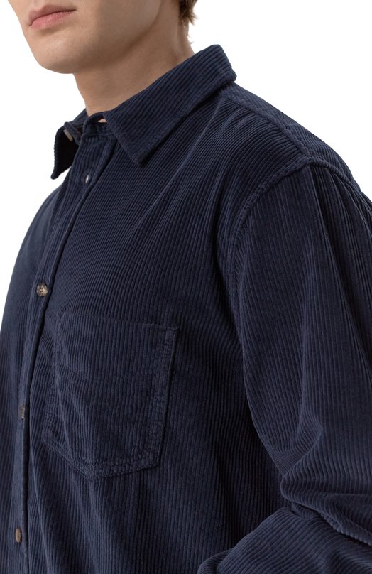 Вельветовая рубашка Jacob Cohen JUM_C0026 001 T689A TR Синий  JUM_C0026 001 T689A TR Фото 5