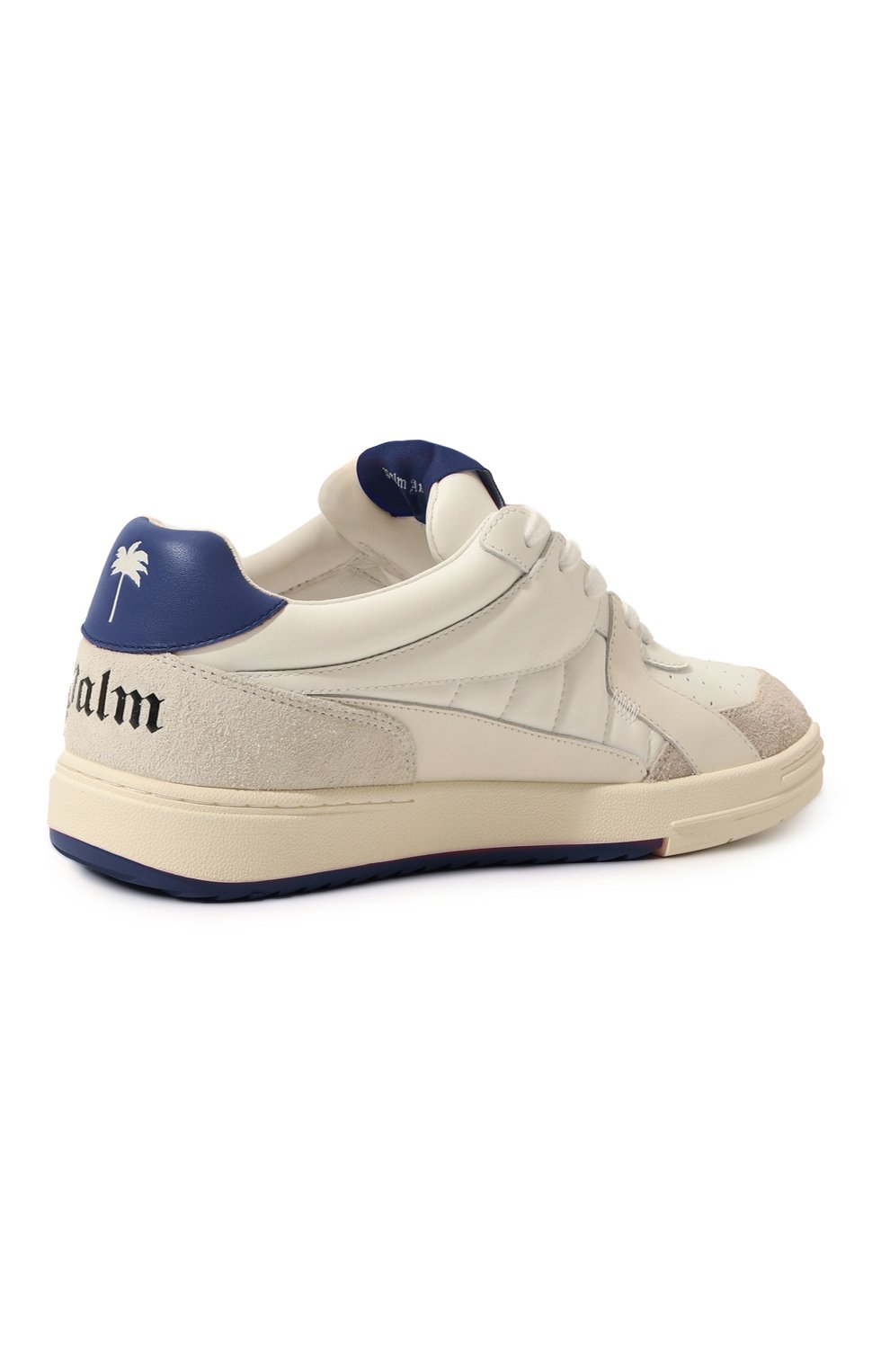 Кожаные кеды PALM ANGELS, арт. PMIA078C99LEA0010145, фото 5