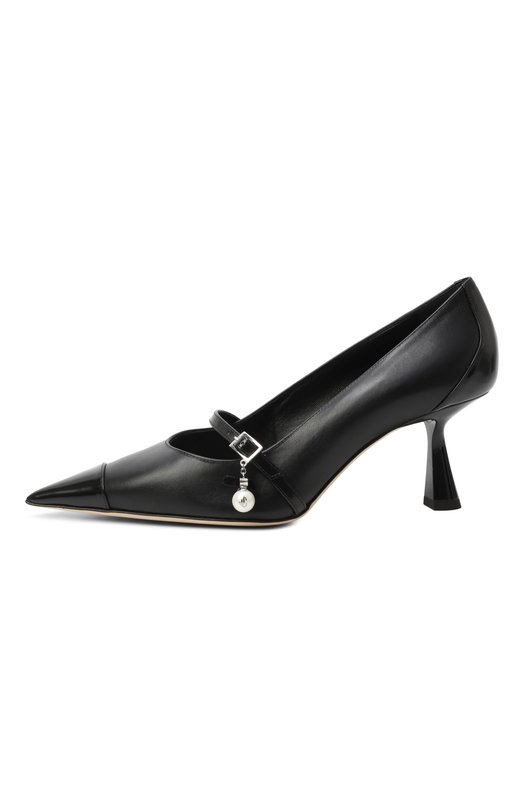 Кожаные туфли Aren 65 Jimmy Choo AREN PUMP 65/UHC Чёрный  AREN PUMP 65/UHC Фото 4