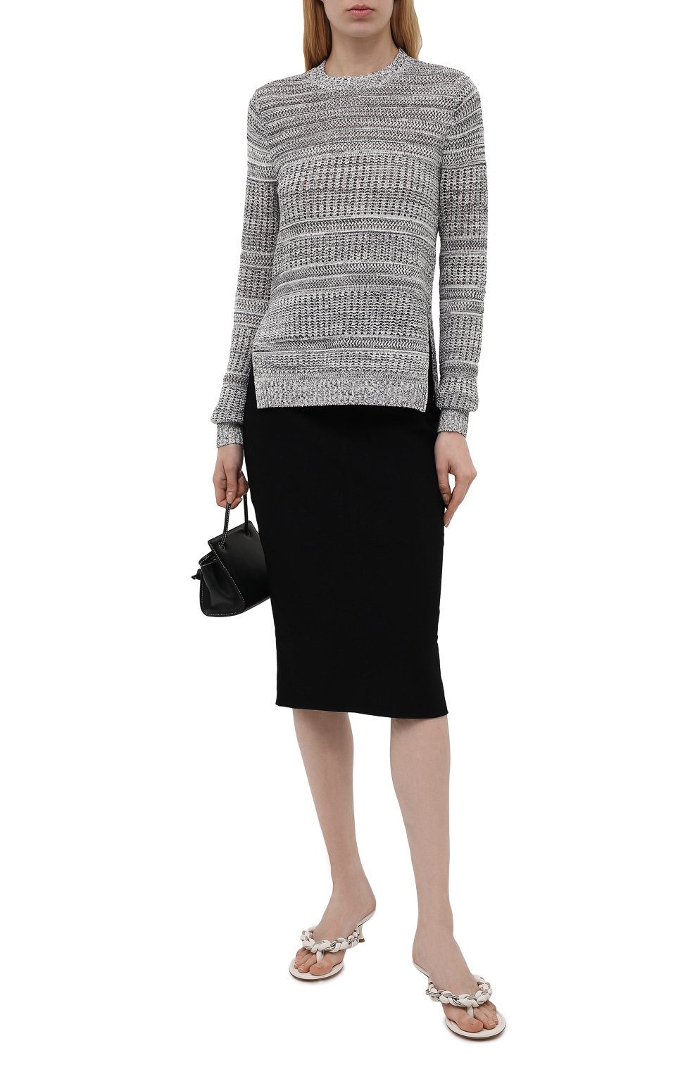 Юбка из вискозы ALEXANDER MCQUEEN, арт. 667773/Q1AVB, фото 2