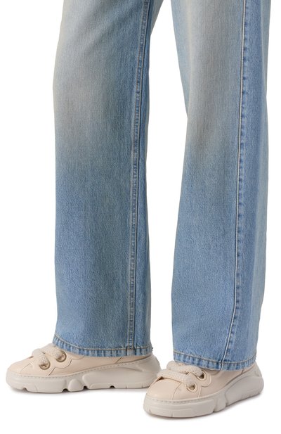 Кожаные кроссовки soft bubble AGL, арт. D938055PG/S0FTY, фото 3