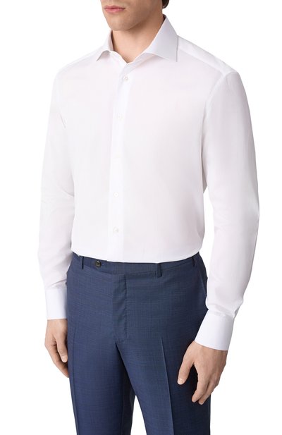 Хлопковая сорочка STEFANO RICCI, арт. MC007132/BN2719, фото 3