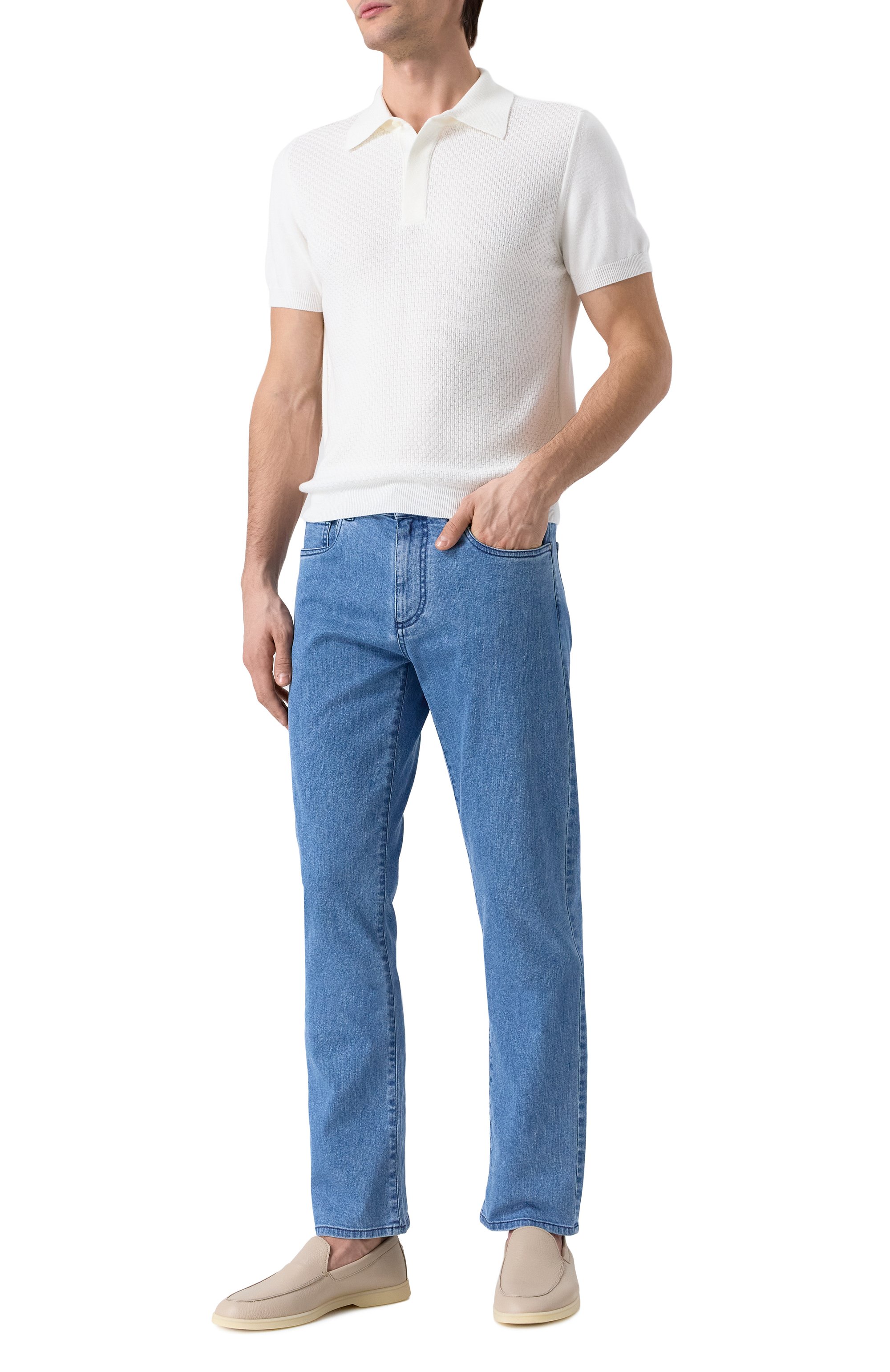 Поло CANALI, арт. C1068/MK02267, фото 2