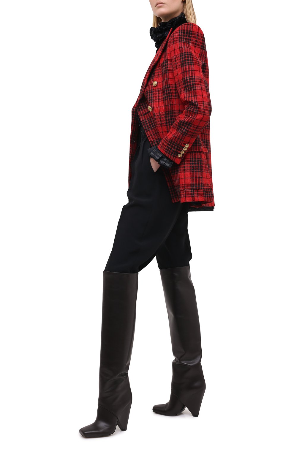 Шерстяной жакет SAINT LAURENT, арт. 641430/Y8B17, фото 2