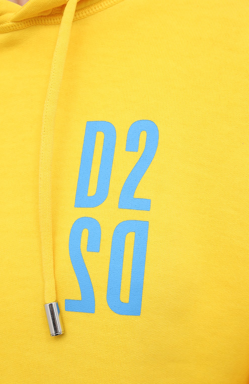 Хлопковое худи DSQUARED2 желтого цвета по цене 49450 руб., арт. S75GU0348/S25030, фото 5 Хлопковое худи DSQUARED2, арт. S75GU0348/S25030, фото 5