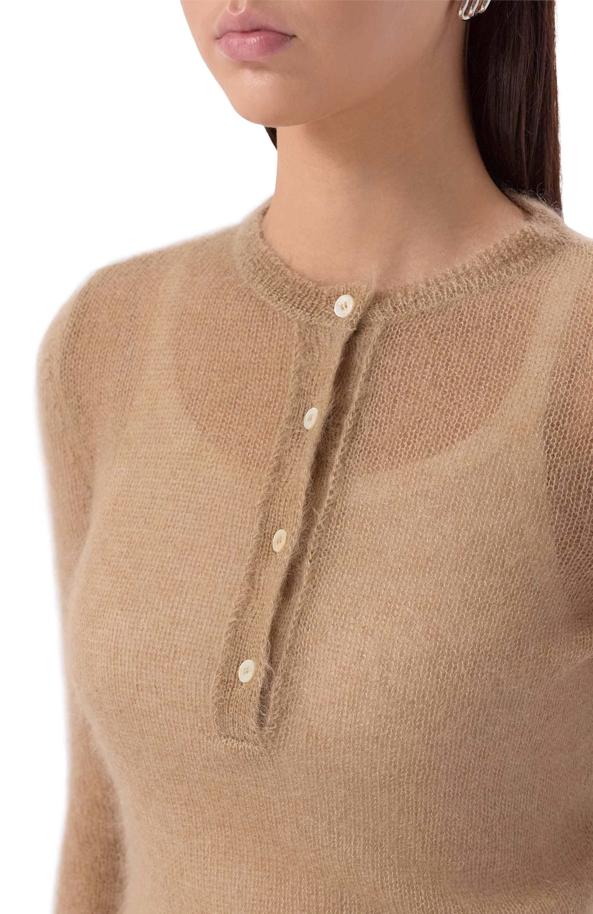 Пуловер из шерсти и шелка JACOB COHEN, арт. 25I P/JDM_SP004 000 X0028 FL, фото 5