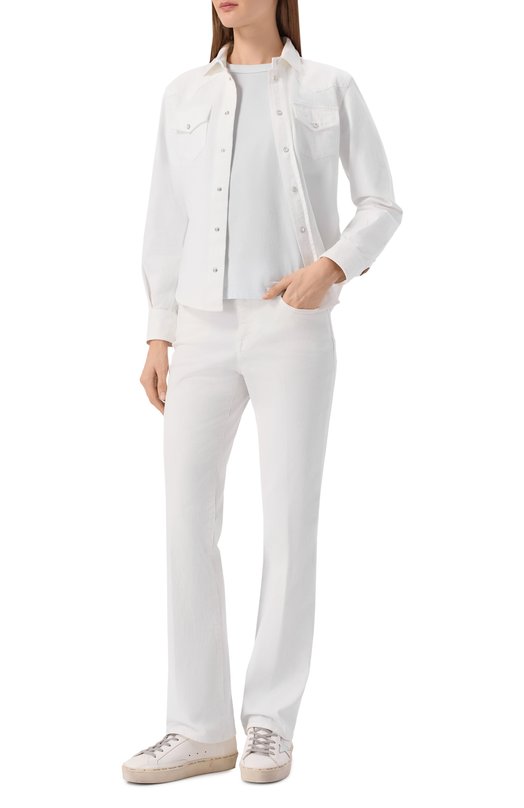 Хлопковая футболка Jacob Cohen JDM_40015 080 M4530 TR Голубой  JDM_40015 080 M4530 TR Фото 2