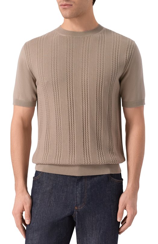 Джемпер Canali C1176/MK02463 Бежевый  C1176/MK02463 Фото 3