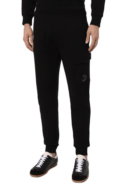 Хлопковые джоггеры C.P. COMPANY, арт. 16CMSP017A005086W, фото 3