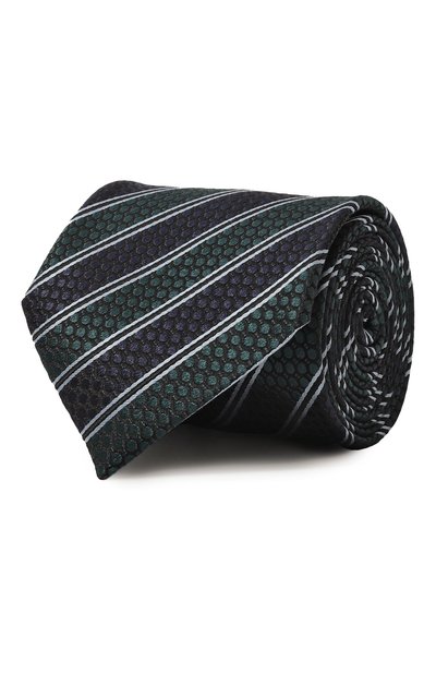 Мужской шелковый галстук ZEGNA, арт. Z6W04TA6/1P8314