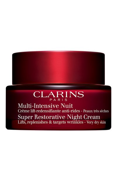 Женское восстанавливающий ночной крем с эффектом лифтинга для сухой кожи multi-intensive (50ml) CLARINS, арт. 80088227