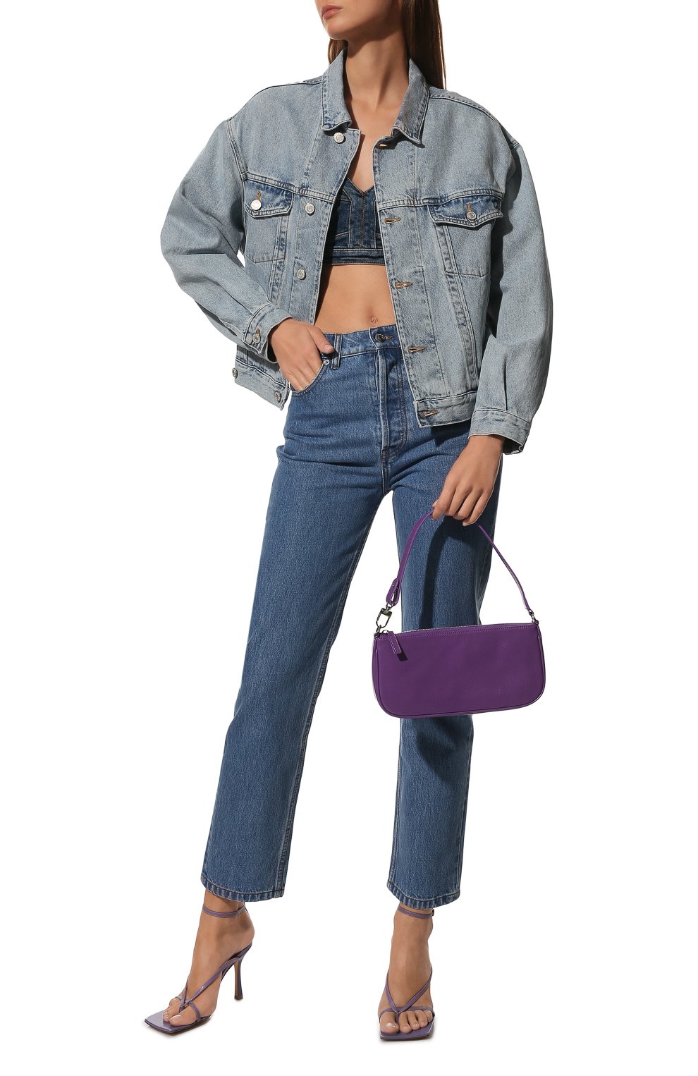 Сумка rachel BY FAR, арт. 22CRRCLSVIGGMED, фото 7