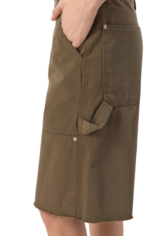 Джинсовые шорты Halfboy HS261WB007 TW039/CARG0 SH0RTS Хаки  HS261WB007 TW039/CARG0 SH0RTS Фото 5