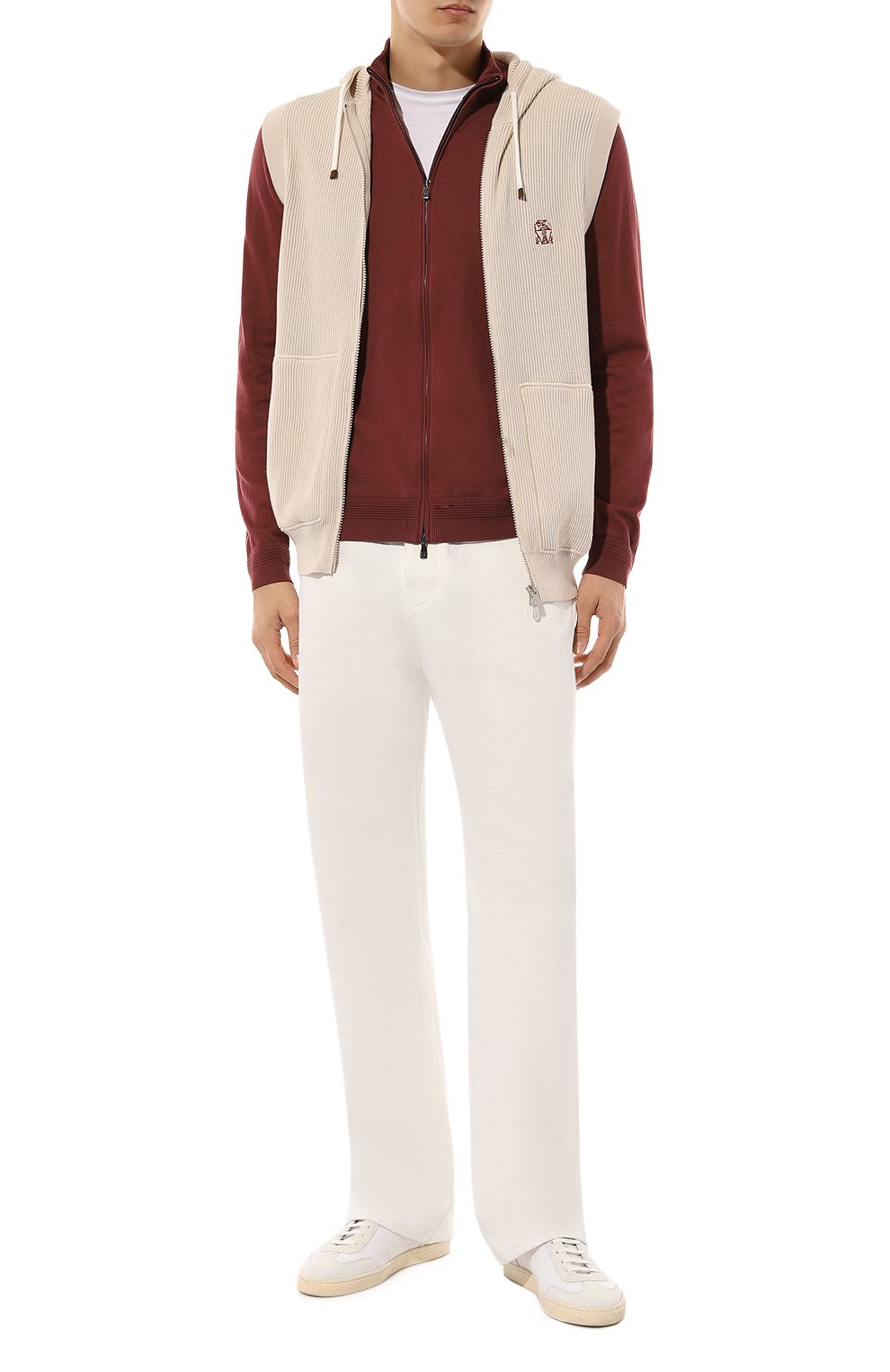 Хлопковый жилет BRUNELLO CUCINELLI, арт. M2920B2308, фото 2