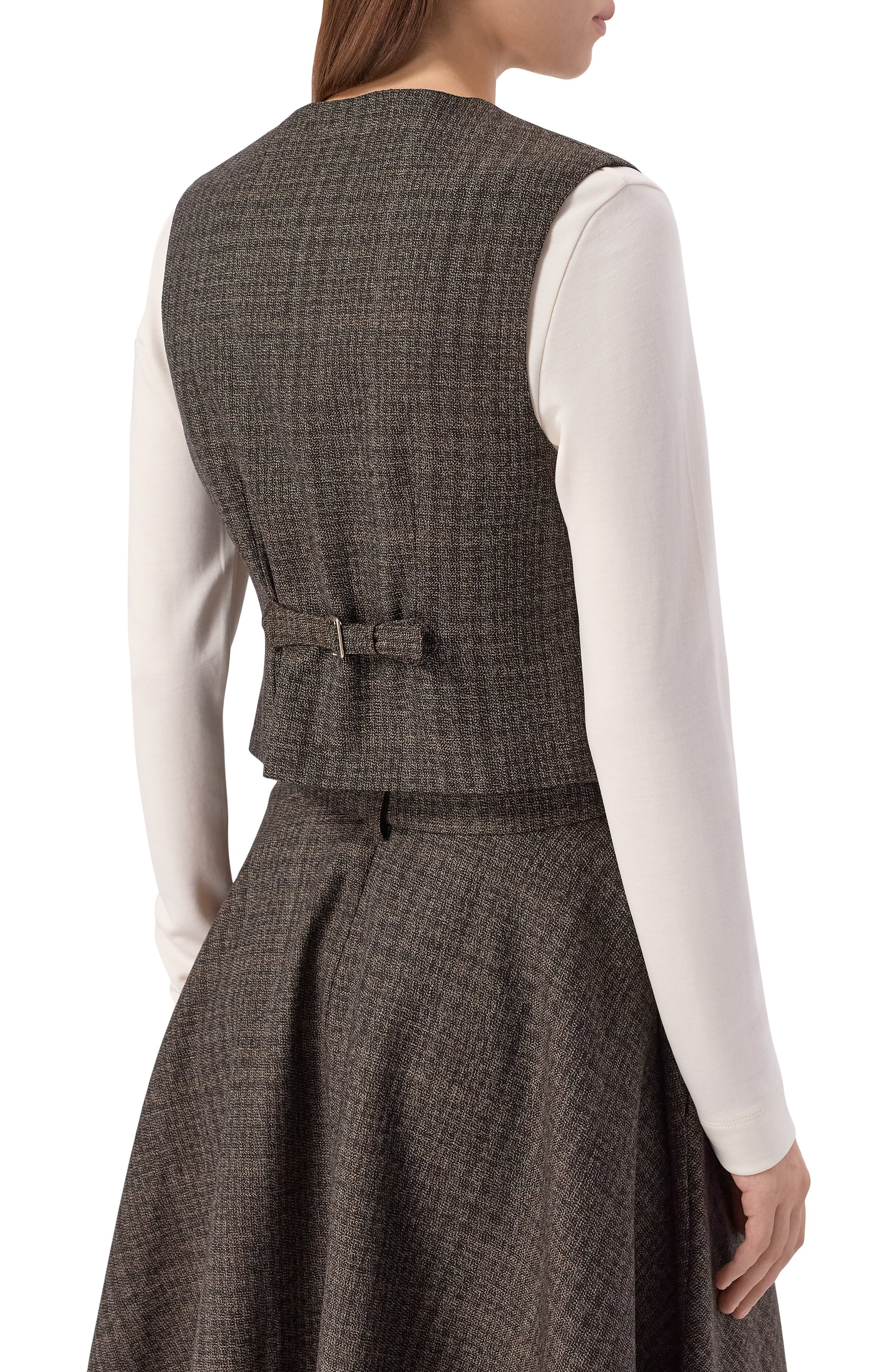 Шерстяной жилет OFFICINE GENERALE, арт. W25WTLG404, фото 4